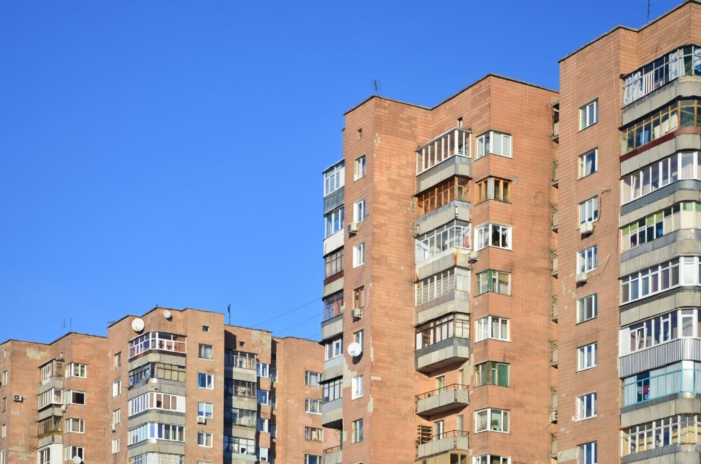 Block of flats, similar to the one that sparked Awaab's Law